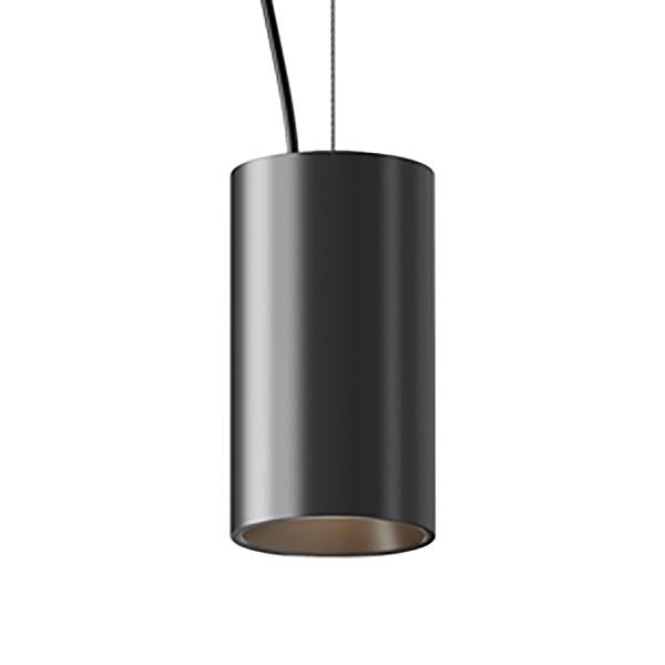 Suspension LED Efir Aluminium - 1 flamme - Noir
