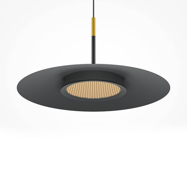 LED-hanglamp El aluminium - 1-lichts - zwart