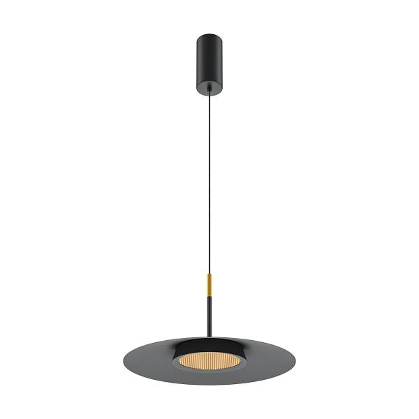 LED-hanglamp El aluminium - 1-lichts - zwart