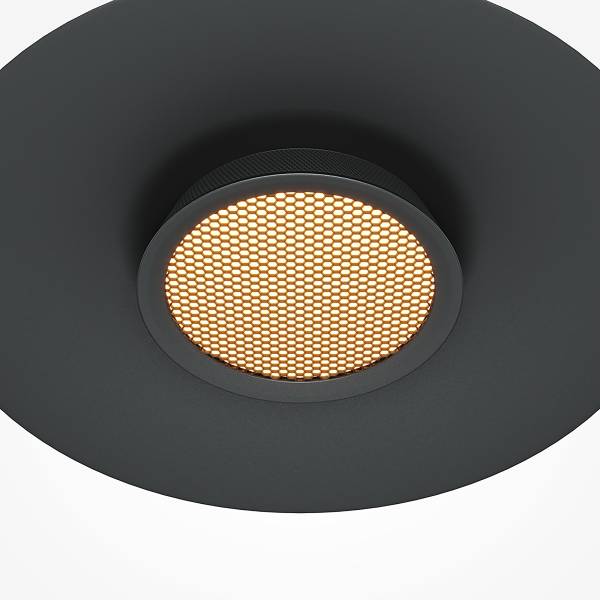 LED-hanglamp El aluminium - 1-lichts - zwart