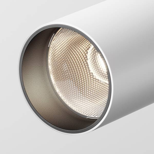 LED-plafondlamp Focus type A aluminium - 1-lichts