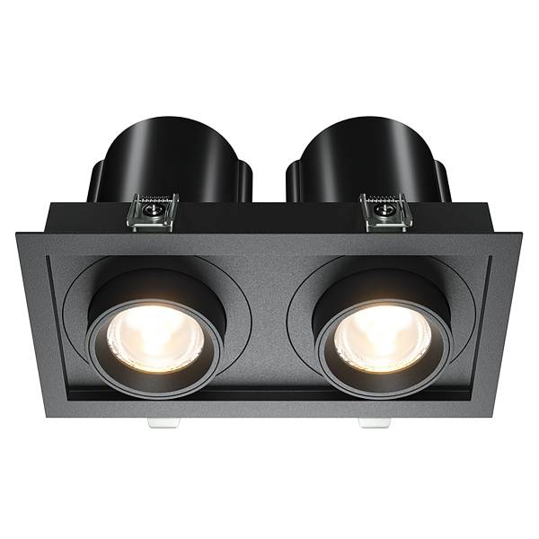 LED-Einbauleuchte Hidden Aluminium - 1-flammig