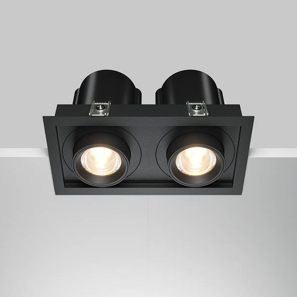 LED-Einbauleuchte Hidden Aluminium - 1-flammig