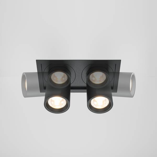 LED-Einbauleuchte Hidden Aluminium - 1-flammig