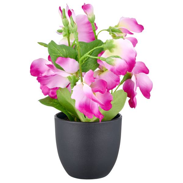 Kunstblume Wicke 3er-Set Polyethylen / Polyester - Multicolor