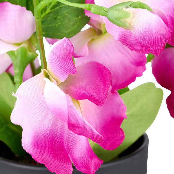 Kunstblume Wicke 3er-Set Polyethylen / Polyester - Multicolor