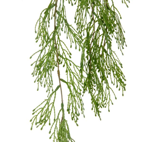 Kunstpflanze Juniperus Hänger Polyethylen - Grün