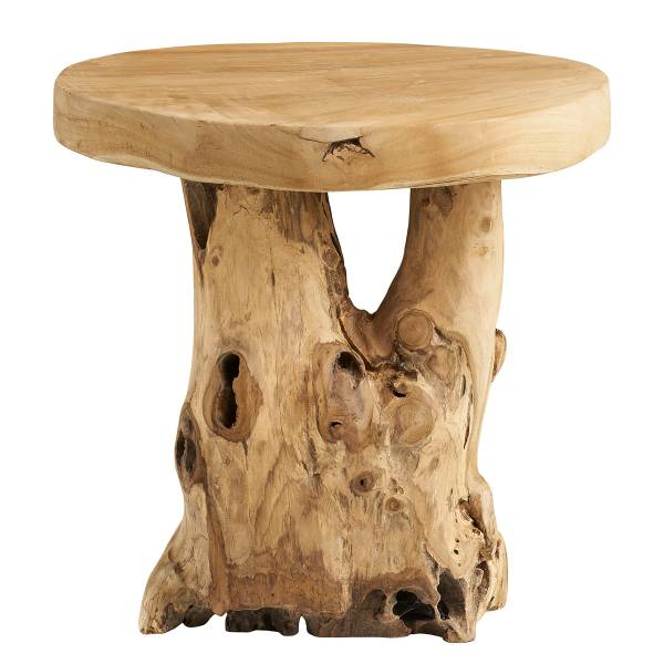 Tavolino in legno massello Tourako legno di teak