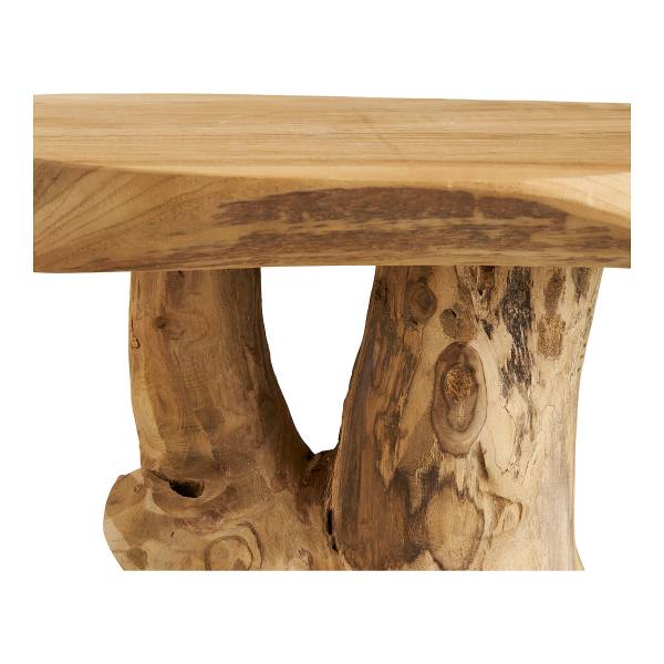 Tavolino in legno massello Tourako legno di teak