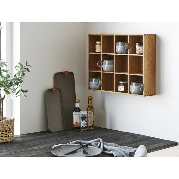 Scaffale per tazze Cedonia Rovere