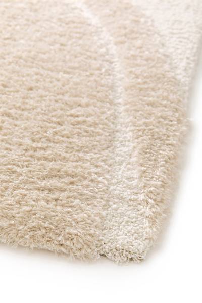 Hochflorteppich Naro Polyester - Beige - 200 x 290 cm