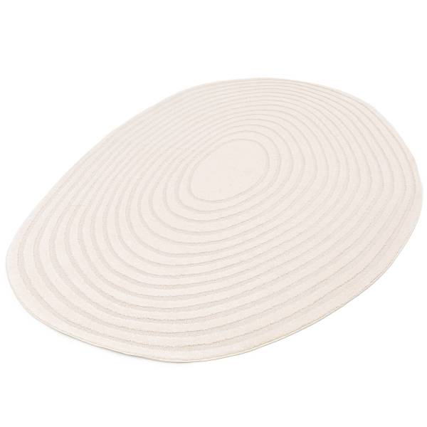 Hochflorteppich Lumy Polypropylen / Polyester - Creme - 200 x 289 cm