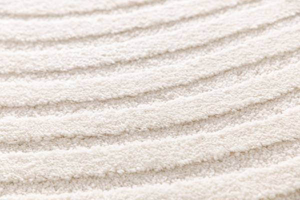 Hochflorteppich Lumy Polypropylen / Polyester - Creme - 200 x 289 cm