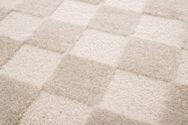 Kurzflorteppich Arina Polypropylen / Polyester - Creme / Beige - 200 x 290 cm