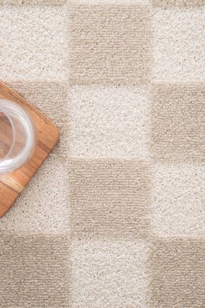 Kurzflorteppich Arina Polypropylen / Polyester - Creme / Beige - 200 x 290 cm