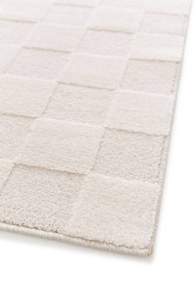Kurzflorteppich Arina Polypropylen / Polyester - Creme - 200 x 290 cm