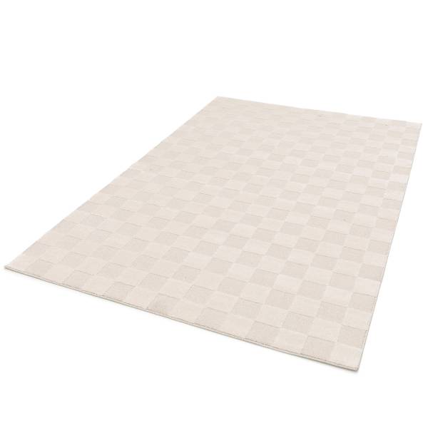 Kurzflorteppich Arina Polypropylen / Polyester - Creme - 200 x 290 cm
