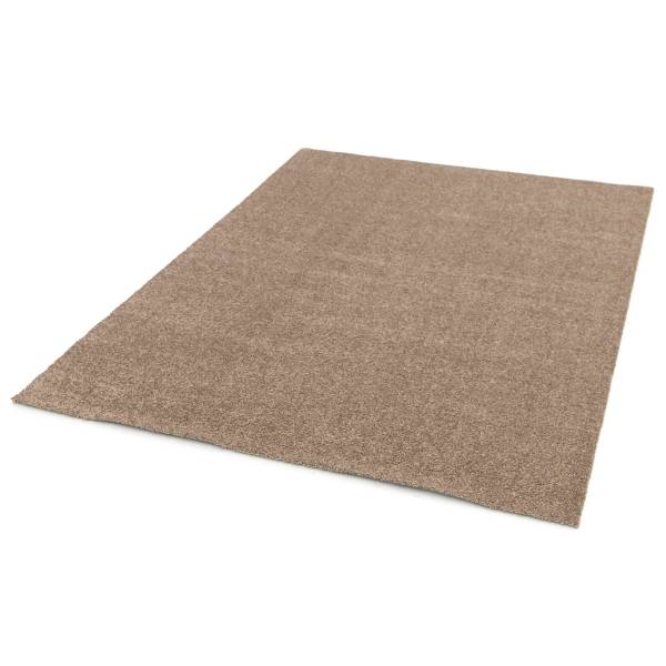 Hochflorteppich Lyraea Polypropylen - Sand - 140 x 200 cm