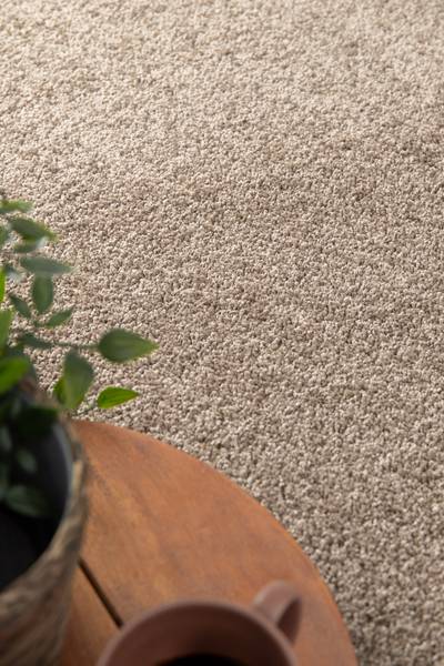 Hochflorteppich Lyraea Polypropylen - Sand - 140 x 200 cm