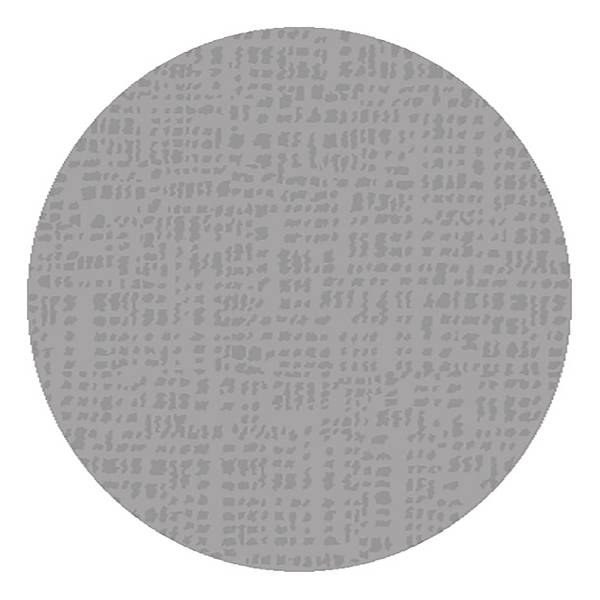 Hochflorteppich Lira Polypropylen / Polyester - Grau - 160 x 160 cm