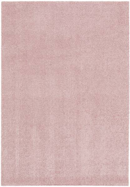 Hochflorteppich Lura Polypropylen - Pink - 140 x 200 cm