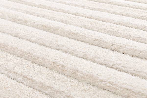 Kurzflorteppich Doro Polypropylen, Polyester - Beige / Creme - 200 x 290 cm