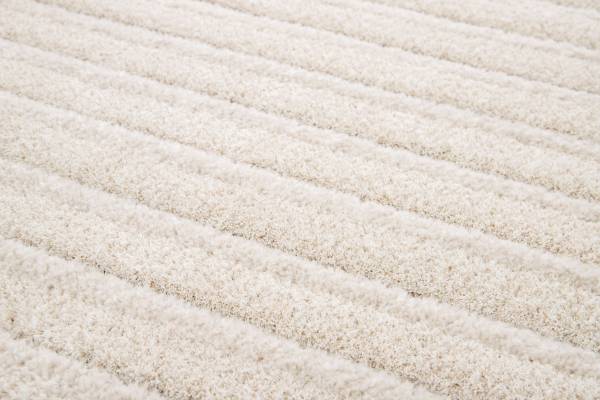 Kurzflorteppich Doro Polypropylen, Polyester - Beige / Creme - 200 x 290 cm