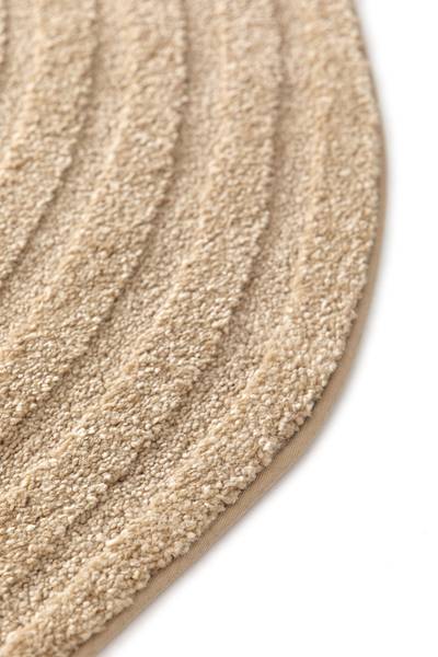Hochflorteppich Lumy Polypropylen / Polyester - Braun - 200 x 289 cm