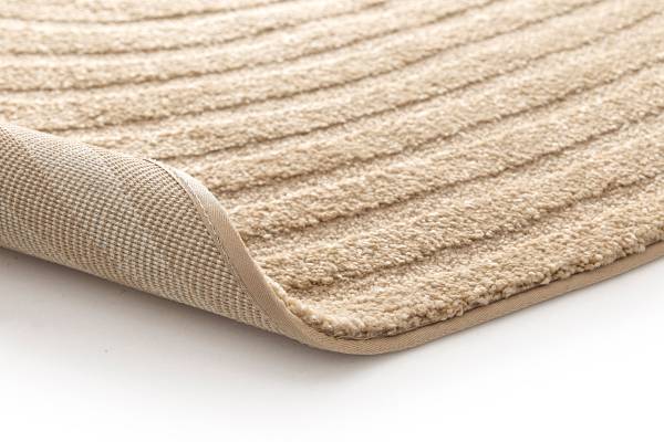 Hochflorteppich Lumy Polypropylen / Polyester - Braun - 200 x 289 cm