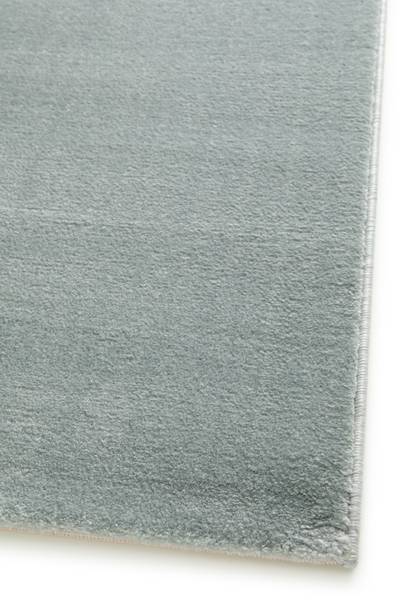 Laagpolig vloerkleed Elya polypropeen - blauw - 240 x 340 cm