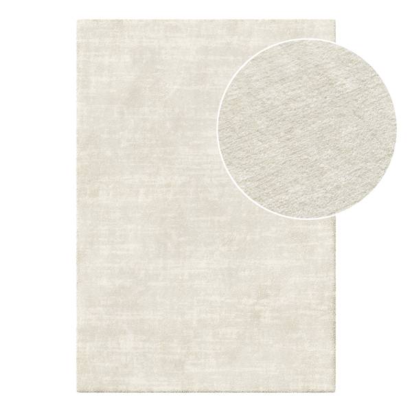 Laagpolig vloerkleed Elys polypropeen - wit - 240 x 340 cm