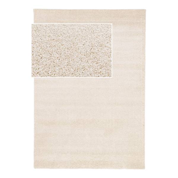 Tappeto pelo lungo Lyne Polipropilene - Bianco - 140 x 200 cm