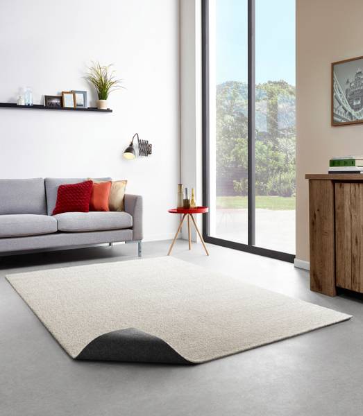 Tappeto pelo lungo Lyne Polipropilene - Bianco - 140 x 200 cm