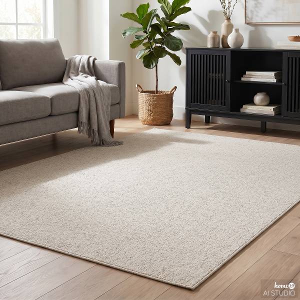 Tappeto pelo corto Mirar Poliestere - Beige - 200 x 290 cm