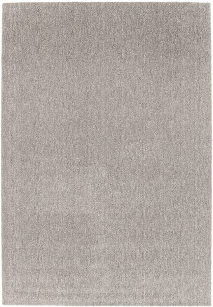 Tapis à poils courts Miral Polyester - Gris - 140 x 200 cm
