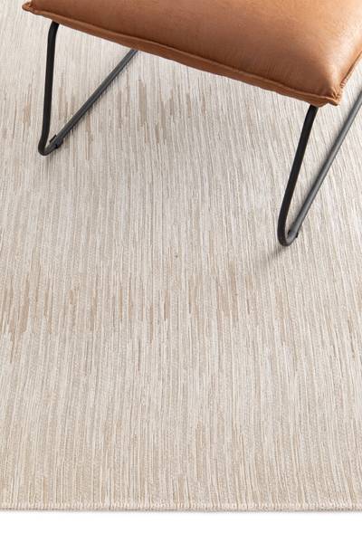 Laagpolig vloerkleed Orie beige - 160 x 230 cm