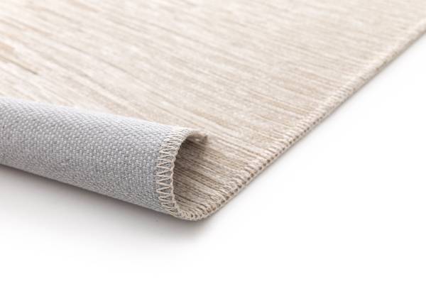Laagpolig vloerkleed Orie beige - 160 x 230 cm