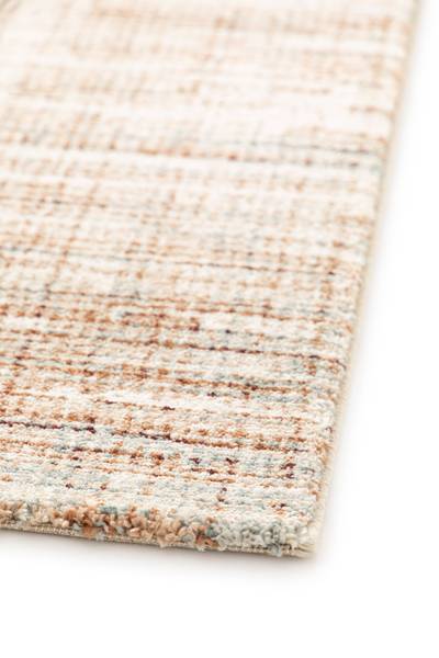 Kurzflorteppich Fira recyceltem Polyethylenterephthalat - Braun / Creme - 200 x 290 cm