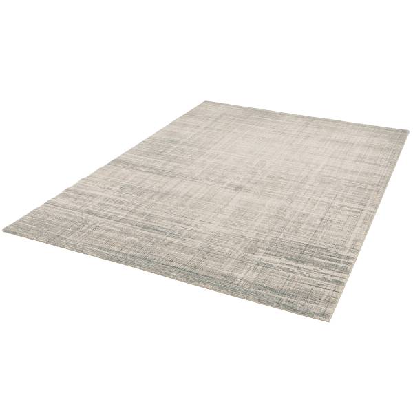 Kurzflorteppich Fira Grau / Creme - 200 x 290 cm
