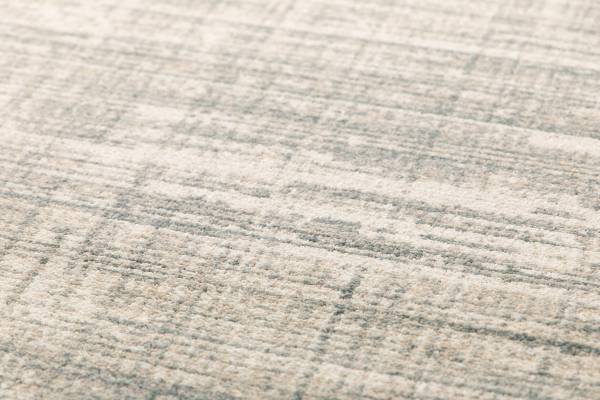 Kurzflorteppich Fira Grau / Creme - 200 x 290 cm