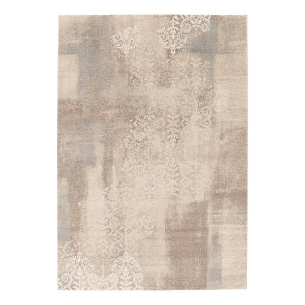 Kurzflorteppich Kirae recyceltem Polyethylenterephthalat - Beige - 200 x 290 cm