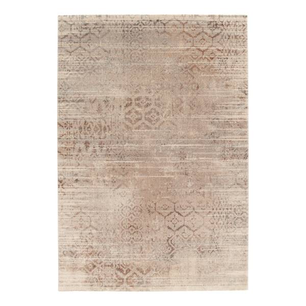 Tapis à poils courts Lano Polyéthylentéréphtalate recyclé - Beige - 200 x 290 cm