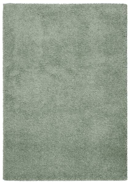 Kurzflorteppich Mino Polyester - Hellgrün - 200 x 290 cm