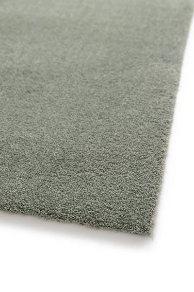 Kurzflorteppich Mino Polyester - Hellgrün - 200 x 290 cm