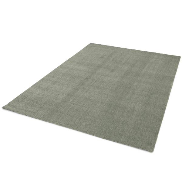 Kurzflorteppich Mino Polyester - Hellgrün - 200 x 290 cm