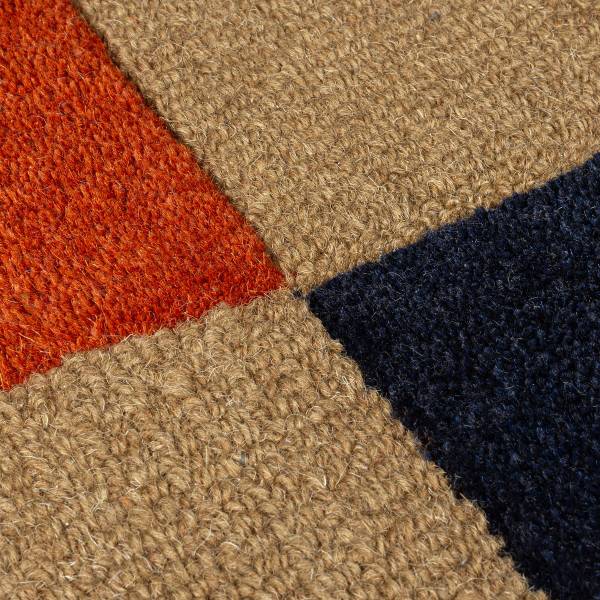 Wollteppich Mia Arch Wolle - Terracotta - 120 x 170 cm