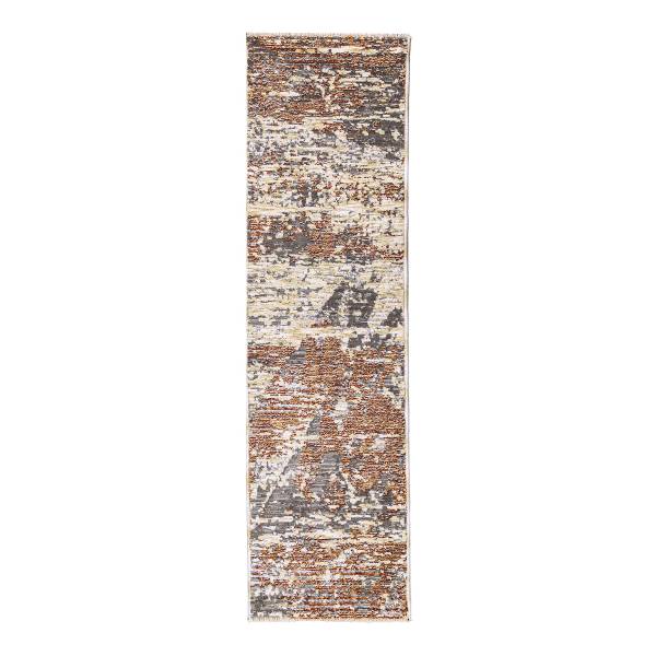 Kurzflorteppich Drift Polyester - Multicolor - 60 x 230 cm
