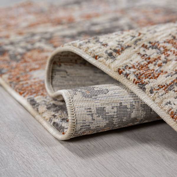 Kurzflorteppich Drift Polyester - Multicolor - 60 x 230 cm