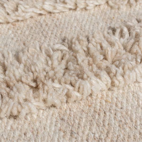 Wollteppich Loma Wolle - Creme