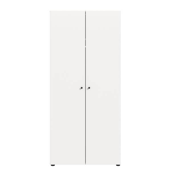 Armadio battente Darwin Bianco - Larghezza: 80 cm